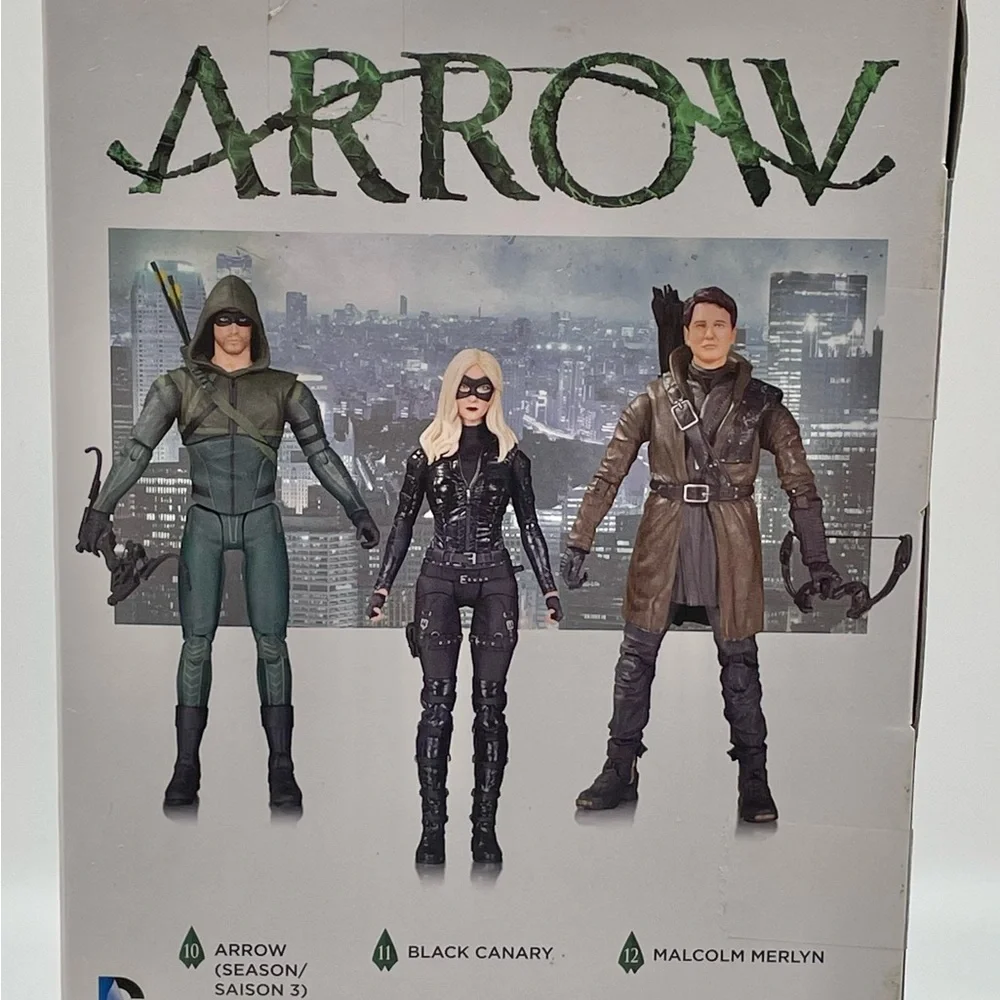 DC Collectibles Arrow-Malcolm Merlyn Action Figure NIB